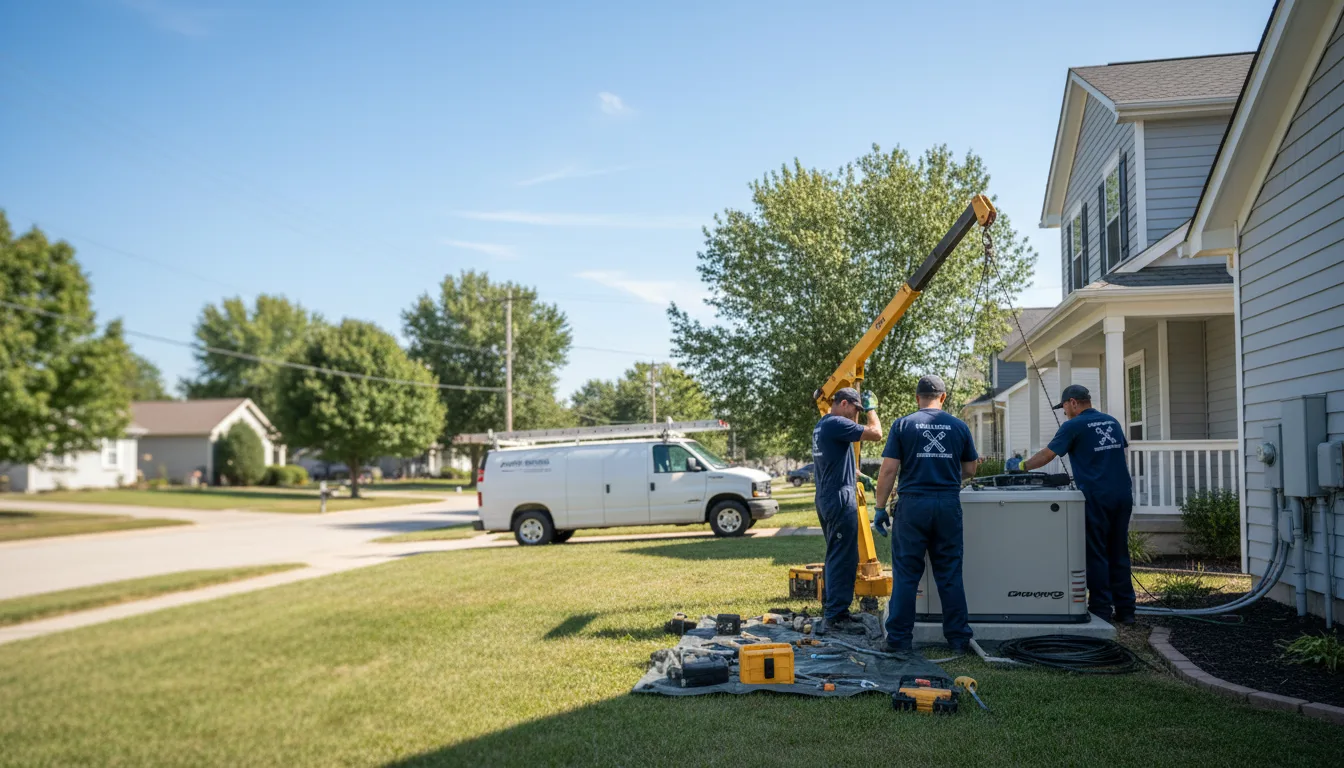 Generator Installation in Castleton, IL near me